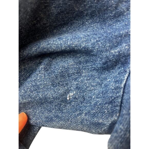 Vintage 1970s Rustler Jean Jacket  79111SW | Mens M, Blue Denim Trucker, USA - Picture 13 of 16